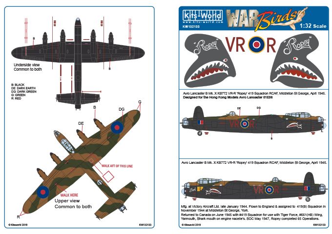 1:32 Avro Lancaster